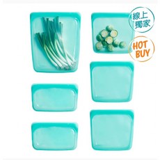 Stasher 矽膠密封袋 6件組, 1個