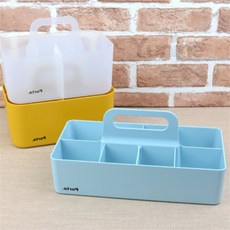 SUPER 적층식 칸막이 멀티박스 색연필, 일반-옐로우