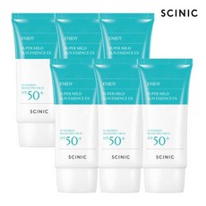 [싸이닉] [단독구성] 엔조이 슈퍼마일드 선 에센스 50ml 6개