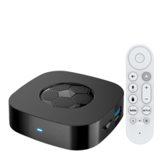 PYHO 4K OTT 셋톱박스고속 와이파이 6 안드로이드 13 스마트 TV 미디어 플레이어 넷플릭스 유튜브 디즈니+ 지원 한국어, 1개, ONN(2+16GB)