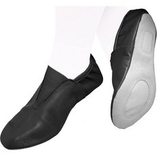 체조화 트램펄린 및 텀 애자일 신발 고무 밑창이 있는 염소 가죽 슬립온