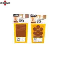 오공 마루지킴이 부직포 테이프 모음, 원형 25mm 24매, 원형 25mm 24매