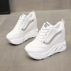 Makone 블랙/화이트 10cm 치어리더화 콘서트신발/콘서트화/통굽운동화/키높이운동화