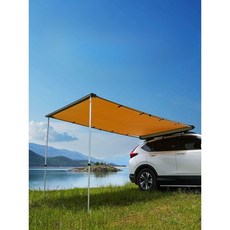 SUV 차량용 루프어닝 그늘막 캠프 차박 루프탑 천막, 상세페이지 참고, 1.4x2m 캐노피(소형 픽업트럭에 적합)