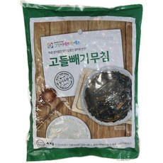 맛있는 그린 고들빼기무침 대용량 (4kg x 4) 16kg 양념고들뺴기무침 김치, 4kg
