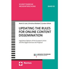 (英文圖書)Updating the Rules for Online Content Dissemination: Legislative Options of the... 平裝版, Nomos Verlagsgesellschaft, 英文