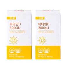 비타민D 3000IU 뼈 형성 유지 임산부 수유기 고함량, 2개, 90정