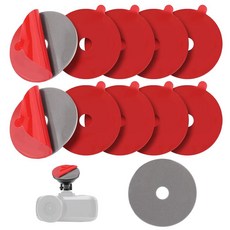 DS JY 10PCS 듀티 고접착 원형 대시보드 장착 내열 접착 홀더용 자동차 헤비 윈드실드 양면 테이프 패드 휴대폰 대시보드용