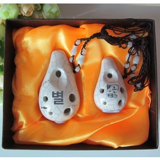 초보오카리나 입문용오카리나 도적아지 6공 AC 도적악기, 1개, SC+SF 화이트 크랙클, 기본 모델명/품번