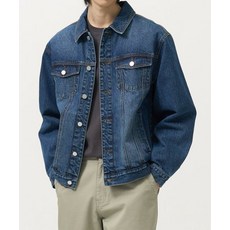 TOFFEE 워시드 데님 트러커 자켓 (MID BLUE) T4S-WDTJ212 441859