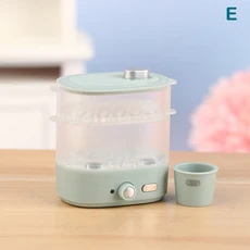 1:12 인형 집 미니어처 전자 레인지 빵 캐비닛 스팀 가정용 모델 장식 장난감 액세서리, 06 E