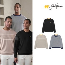 잭니클라우스 B 라운드 니트 풀오버 남성 3컬러 택 1