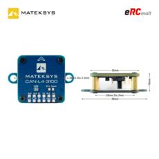 [MATEK] 마텍 AP-Periph CAN GNSS (M9N-G4-3100)