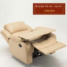 꾸꾸상점 모션쇼파 쇼파침대겸용 소파베드 모션, 전동 듀얼 모터 180도 뷰티용, 샴페인 대형 패널 포함