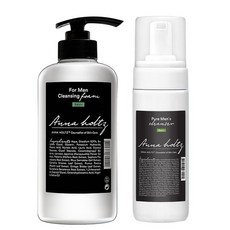 홀츠포맨 남성 청결 2종세트 폼클렌징 남성청결제, 1세트