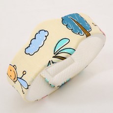 台灣發貨 統編 限時下殺 寶寶防摔護頭神器 學走路嬰兒護頭枕兒童防摔護頭帽學步防摔帽四季, 黃動物, 1個