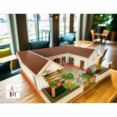 天羽精緻紙紮屋附房契、魂身、管家往生用品, 經典三合院, 1個