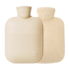 ZOZI 2L 오래가는 보온 물주머니 핫팩 + 찜질팩 커버 세트, 1개