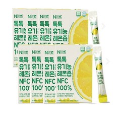 뉴네이처 톡톡 유기농 레몬즙 NFC 100% 20g 14포, 8박스