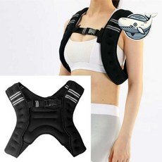 체중감량 운동 웨이트 조끼 칼로리소모 운동능력, 블랙-3kg