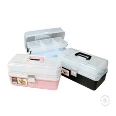 도토리마켓 미술도구 보관함 블랙 372x206x180