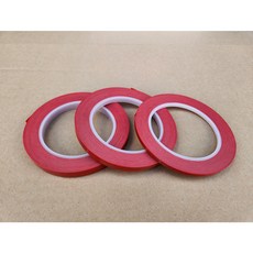 바닥라인테이프 PVC 5mm 8mm 10mm 바이올린 운지테이프, 1개, 적색