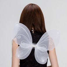 망사나비요정천사날개(화이트)