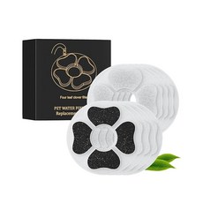 Petek 科技養寵 水晶寵物飲水機JCA22活性碳濾芯8入組 加贈水泵海綿, 1個