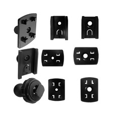 네비게이션 거치대 연결고리 젠더 헤드 볼지름 21mm 볼트 홈 4mm 8mm 네비거치대 연결고리 응용사용, 1GB, 볼지름21mm-4구연결고리