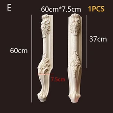 가구 캐비닛용 긴 장미 나무 다리 소파 소파 의자 오토만 러브 시트 커피 테이블 발 가구 액세서리 홈 데코