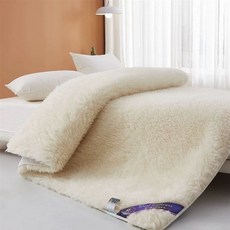 천연양모이불 호주 양털 이불 따뜻한 겨울 봄가을, 화이트