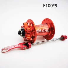 Koozer XM490Hubs 4 베어링 MTB 산악 자전거 허브 전면 QR 32 홀 디스크 브레이크 8 9 10 속도 XD MS HG 9M, 05 32H 100x9