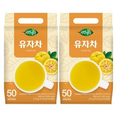 희창유업 유자차18g 50개입 2개, 18g