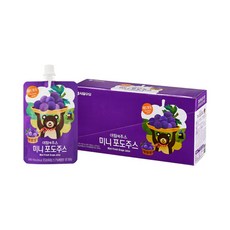 서울우유 아침에주스 미니 포도 100ml x10개