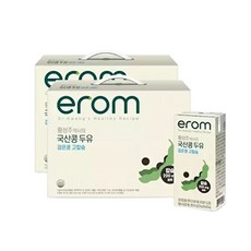 이롬이롬두유 황성주박사의 국산콩두유 검은콩고칼슘두유 48팩, 140ml, 48개