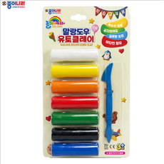 [종이나라] 말랑도우 유토클레이 7색, 1개