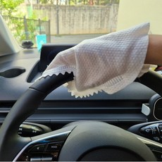 정전기 먼지제거 부직포 청소장갑 10P, 1