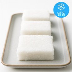 [수복당]쫀득쫀득 백설기 개별포장 / 아침대용 간편간식, 20개, 50g