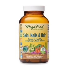 Mega Food Skin Nails&Hair Multivitamin Supplement, 90顆, 1罐