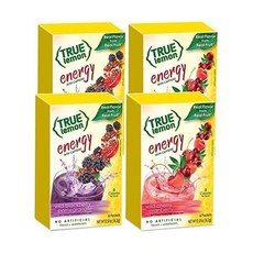 True Citrus 에너지드링크 6p x 4팩 크랜베리 & 블랙베리 석류 분말 파우더, 크랜베리 앤 블랙베리_6p x 4팩