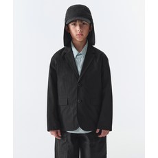 무신사 스탠다드 MUSINSA STANDARD KIDS 시티 레저 CN 릴렉스드 블레이저 [블랙] MKEJK2Z01-BK 418396