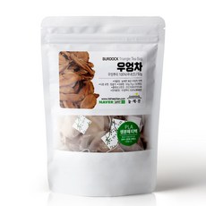 늘해찬 국산 볶은 우엉차 삼각 티백 전통차 허브차 삼각티백 대용량, 1g, 50개입, 1개