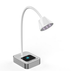 美甲燈 智慧感應UV光療燈 蓮花造型 蓄電款, 1個, 蓮花UV燈 蓄電款