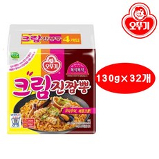 오뚜기 크림진짬뽕 130g×32개