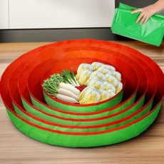 김장매트 대용량 편리한 무봉제 무봉제 김장매트 버무리기 가정용 주방 방수 건조대 놀이 용기, 원형김장매트 90cm