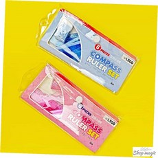 pick 각도기 제도용컴퍼스 컴퍼스세트, 랜덤1개