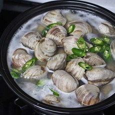 해감완료 자연산 활 백생합 생합 캠핑 조개구이 백합조개 백상합, 1세트, 3kg