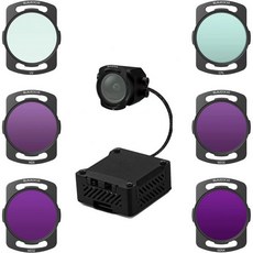BLAUEOCHI 카메라렌즈필터 카메라필터 촬영필터 DJI O3 에어 유닛/AVATA 필터용 ND 필터 세트 6팩 UV/CPL/ND8/ND16/ND32/ND64 완벽 키트 렌즈, 1개