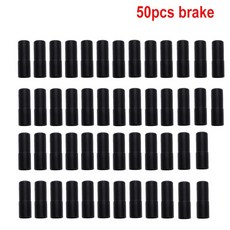 20/50pcs 산악 도로 자전거 자전거 브레이크 기어 외부 케이블 엔드 캡 팁 크림프 시프트 변속기 케이블 와이어 팁 캡 하우징, 50pcs 5mm brake caps