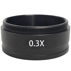 0.3개 0.5개 0.7개 2.0개 보조 바로우 대물렌즈 M42mm 나사산 120개 180개 200개 300개 500개 C마운트 광학렌즈 A와 호환용, 0.3X, 0.3X